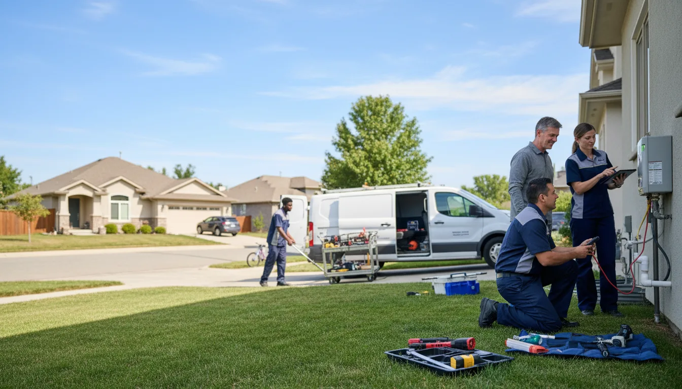 Tankless water heater service in Ossineke, MI